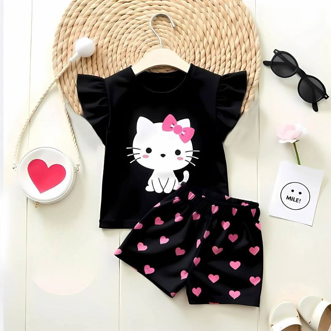 New Collection. 
Boys  & Girl's T Shirt set's.
Premium quality products. 
Stylish fashionable and comfortable. 
100 % cotton fabrics .
100 % print guarantee. 
Colours: 70 
Size: 6 month  to  6 years.