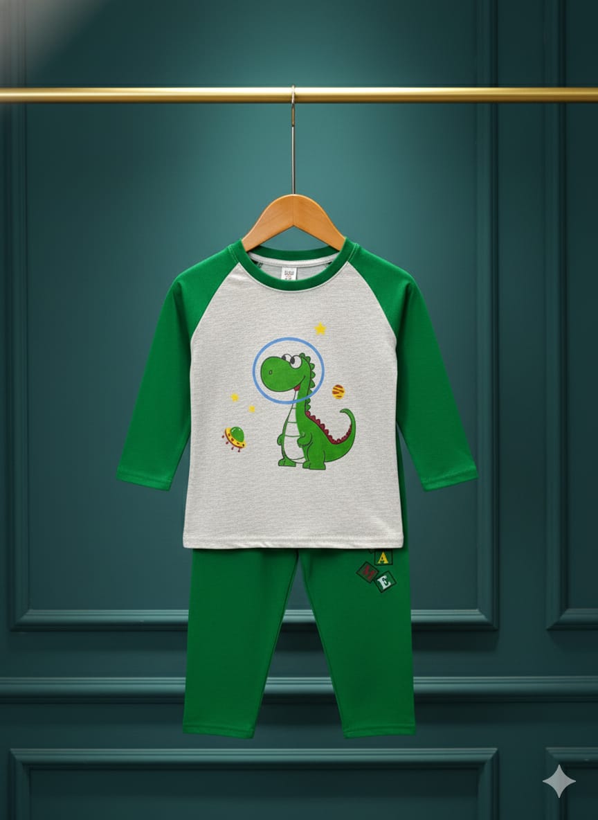 Boys & Girl's full sleeve set's.
Best quality products.
Stylish fashionable and comfortable. 
100 % cotton fabrics . 
100 % print guarantee. 
Fabric: single Jersey. 
Colours: 35 
Size: 1 to 8 years. 
10 pcs bundle.